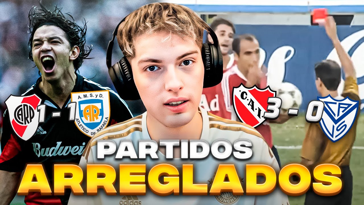 DAVOO XENEIZE REACCIONA A 5 PARTIDOS ARREGLADOS DEL FUTBOL ARGENTINO (PARTE 2)
