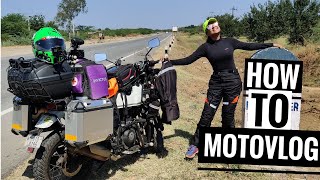 HOW TO MOTO VLOG || Camera, Editing Software, Mic, Helmet, Riding Jacket, Bike - Complete Guide screenshot 5
