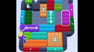 Color Block Jam Level 740 and 741 Easy Game Solution Walkthrough