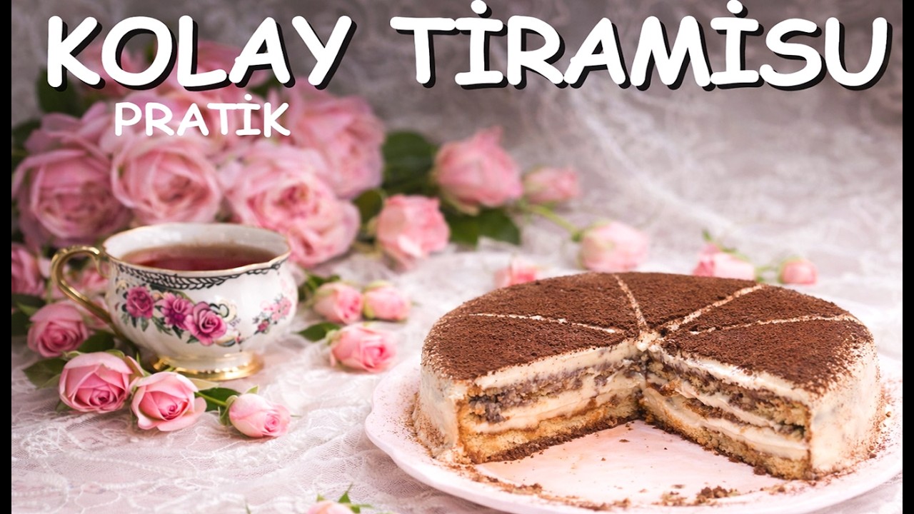 Evde Tam Kıvamında Tiramisu Tarifi - Hazır Pasta Tabanıyla Pratik ve Pastane Lezzetinde