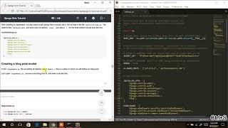 First Django project Part 1