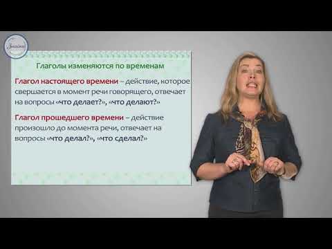 Уроки русского Разбор глагола как части речи