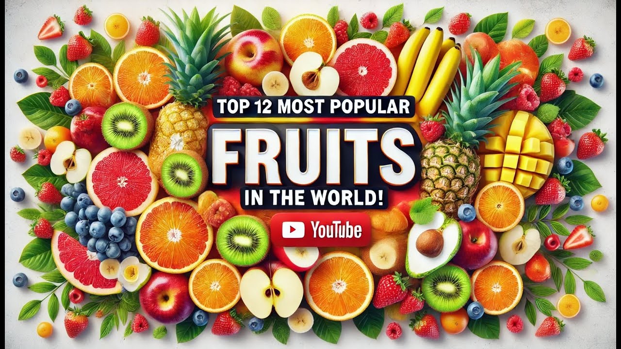 The 12 Most Popular Fruits in the World 🍎🍌🍍 - YouTube