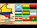 Las banderas de los departamentos de Colombia 🏳🇨🇴