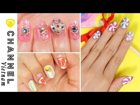 Video Cách vẽ 3 mẫu móng tay siêu cute cho ngày hè rực rỡ - youtube