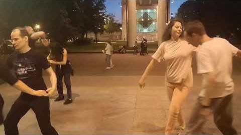 Open air in Gorky park, zouk&lambada, 07.08.2020