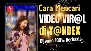 Cara Mencari Video Vir@l di Y@ndex Tanpa VPN & Proxy 2025 @jeftutor3845