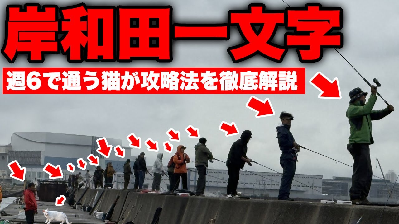 大阪最強の釣り場『岸和田一文字』青物ジギングで巨大魚を狙う達人の完全攻略法。週6通いの達人が巨大魚の釣り方を伝授します。@HAYABUSA公式チャンネル