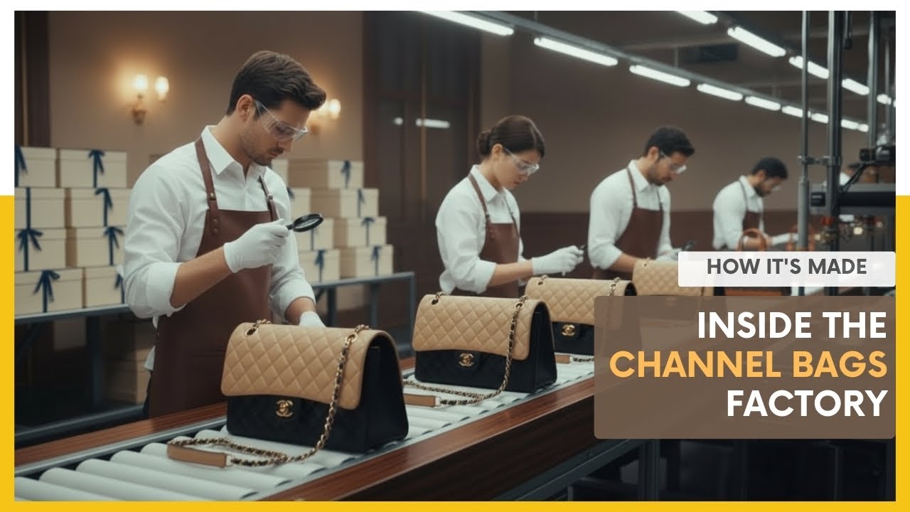 Inside the Channel Factory: How Luxury Handbags Are Made (Full Process)