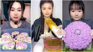 Download Lagu ASMR ICE EATING with MATCHA and MILK POWDER and PASSION FRUIT MP3