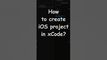 How to create iOS project in xCode? #iosdevelopment  #programming #coding #xcode #ios