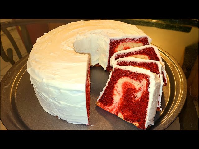 Red Velvet Marble Cake Recipe - Grandbaby Cakes