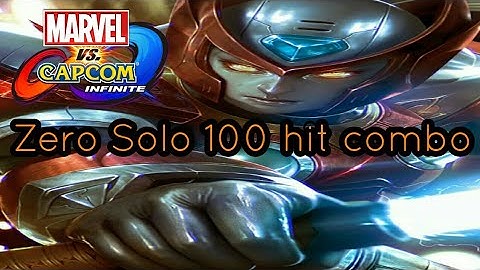 Marvel vs capcom infinite  Zero 100 plus hit combo no tag needed