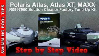 Polaris Atlas XT, MAXX R0997900 Suction Cleaner Factory Tune-Up Kit Installation Video screenshot 3