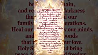 ROMAN CATHOLIC: Prayer for Healing the Family Tree #catholicprayer #catholicfamilies