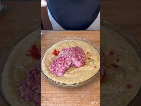 ألذ تتبيلة لحم بعجين وأطيب وصفة من دون تعب العجن وفي عشر دقائق فقط