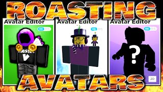 ROASTING! Roblox YouTubers Avatars! (Best Avatar Wins 10k Robux ...