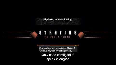 Creative stream 5: 23.2.2019 Part 1 Model building