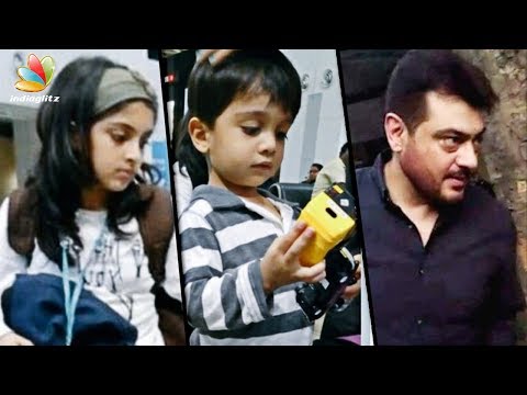 Thala Ajith's family on vacation | Anoushka, Aadvik, Shalini | Latest Tamil Cinema News