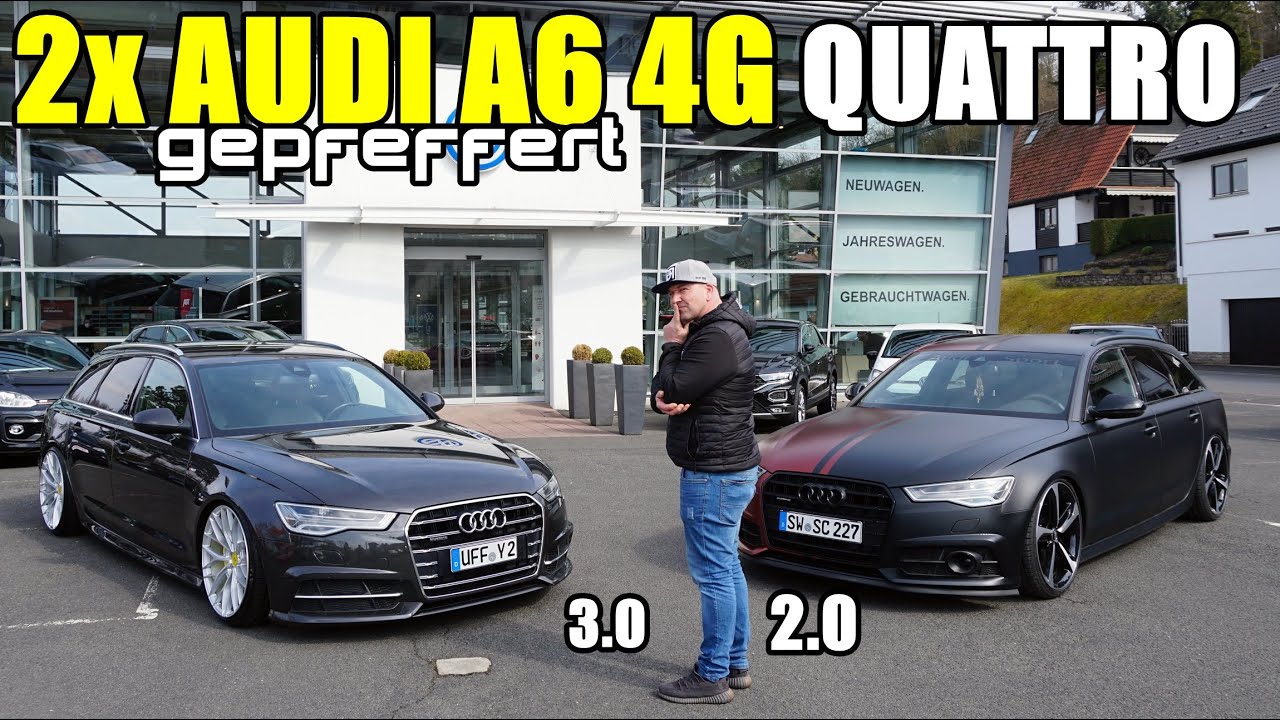 2x Audi A6 4G Quattro 2.0 vs. 3.0 