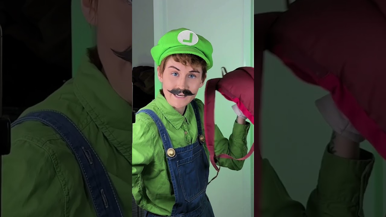 Petit tutoriel un peu éclaté mais c’est cadeau 😃 #mario #cosplay #humour
