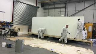Caravan side panel repair