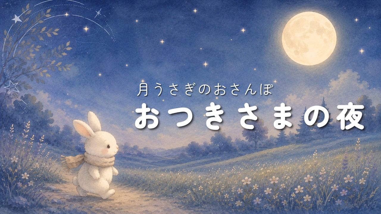 睡眠導入】うさぎさんの夜のおさんぽ｜春の森シリーズ 第1話 - YouTube