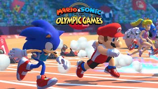 Mario & Sonic 100m At The Olympic Games Tokyo 2020 ( Gameplay ) Very Hard Event : 100m Gameplay