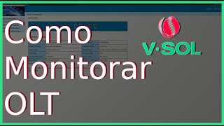 COMO MONITORAR OLT V-SOLUTION screenshot 4