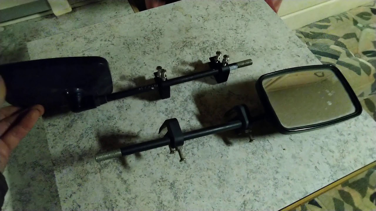 Зеркала для езды с прицепом - YouTube