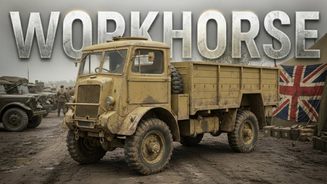 Самые культовые британские военные грузовики Второй мировой войны