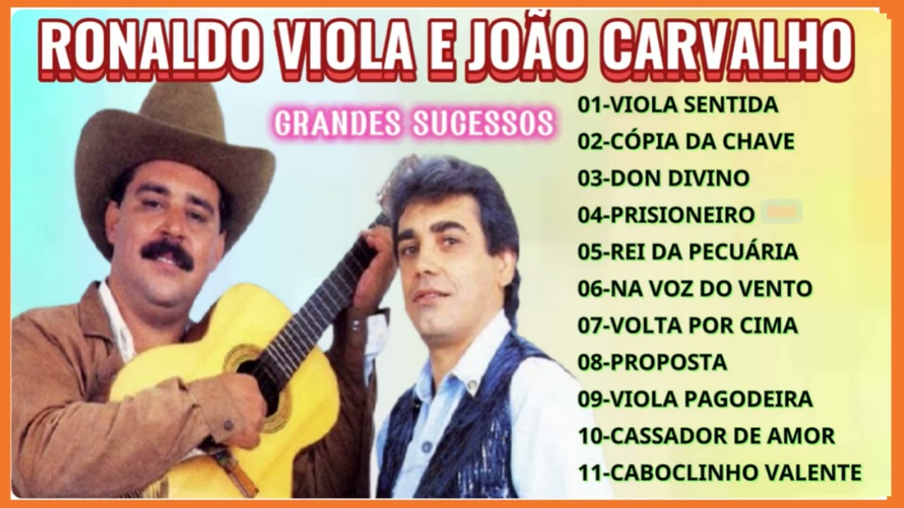 RONALDO VIOLA E JOÃO CARVALHO-AS MELHORES