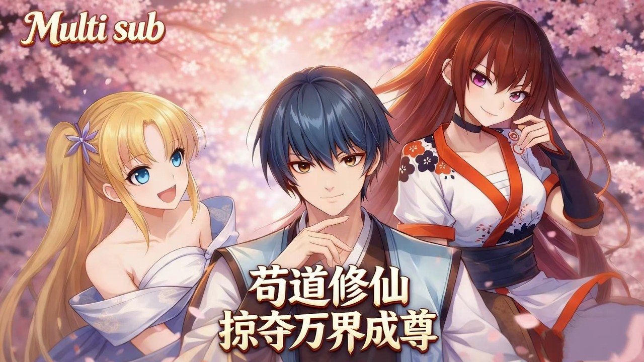 MULTISUB💥💥苟道修仙竟开诸天穿梭！武道世界仙法降维横扫，掠夺底蕴一路狂飙破境【苟道修仙：掠夺万界成尊】 # 修仙#玄幻   #穿越  #漫剧 #一口气看完