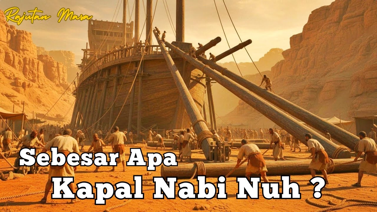Nabi Nuh Bangun Kapal Raksasa di Gurun Yang Kering! Yang Terjadi Setelahnya Bikin Nangis...