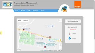 Transportation Management Application demo @ Orange Egypt Booth in Cairo ICT 2019 screenshot 2