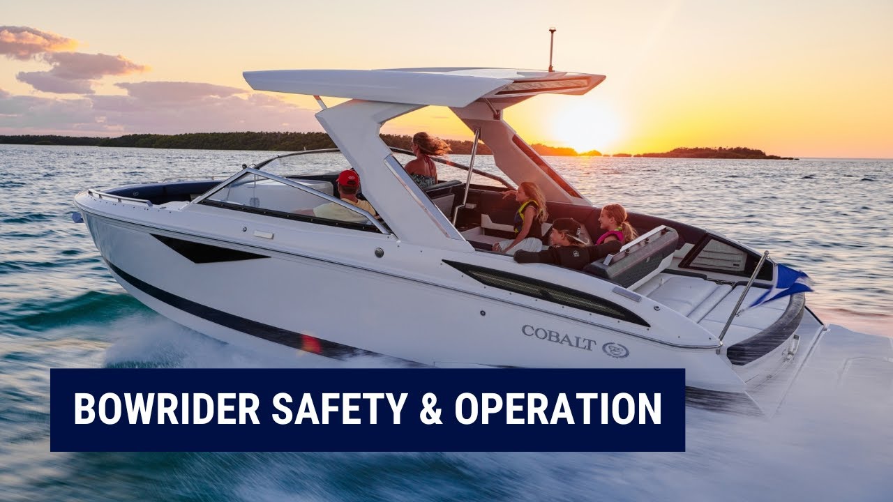 Bowrider Rental Boat Safety  Operations