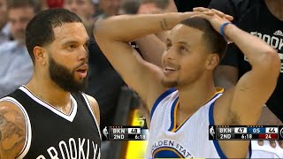 Stephen Curry vs Deron Williams Full Highlights 2014.11.13 Nets at GSW - 35 Pts, 10 Dimes Combind