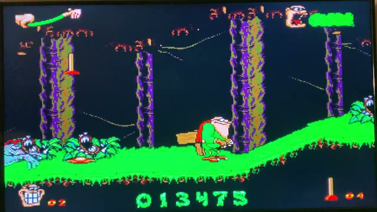 Boogerman: A Pick and Flick Adventure Gameplay Stages 1/3 and 1/4