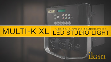 Multi-K XL  |  Variable Color Temperature LED Studio Light