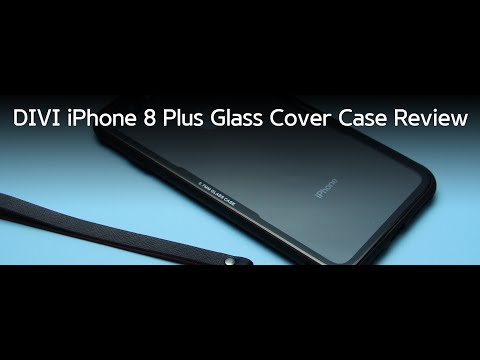DIVI 아이폰8 플러스 유리 커버 케이스 리뷰 iPhone 8 Plus Glass Cover Review