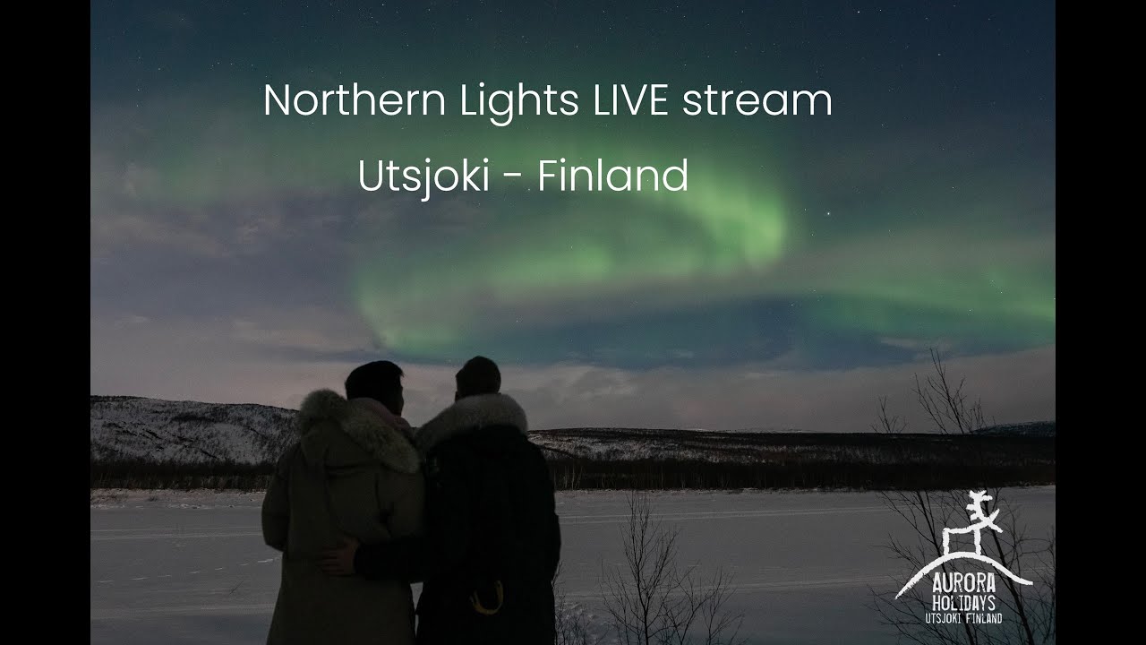 LIVE northern lights camera from Utsjoki in Finnish Lapland