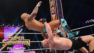 FULL MATCH - Brock Lesnar vs. Ricochet – WWE Championship Match: WWE Super ShowDown 2020