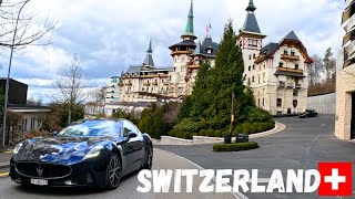Driving in Zurich SWITZERLAND 2024