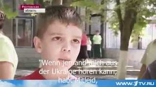 Ukrainische Flüchtlinge in Russland