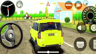 Mahindra Scorpio Driving Simulator 🔥 gadi wala game - Car Game Android Gameplay screenshot 5