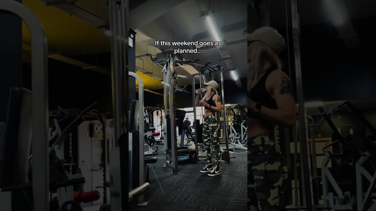 When the gym is emptier than my weekend plans..😅💪 