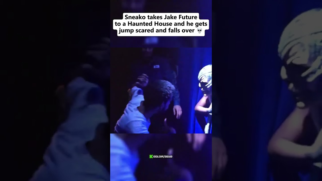 SNEAKO takes Jake Future to a Haunted House