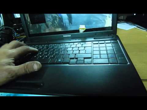 Toshiba Satellite C650 Repair*crushed Lcd*