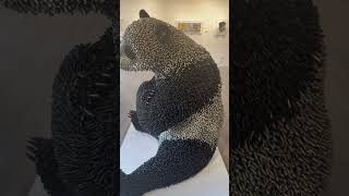 Celebrity panda bear made with bullets in Palm beach. cost more than a house Wealth