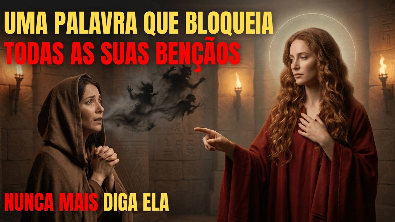Maria REVELOU a ÚNICA Palavra Que Você Diz Todos os Dias e Que BLOQUEIA Suas Bênçãos